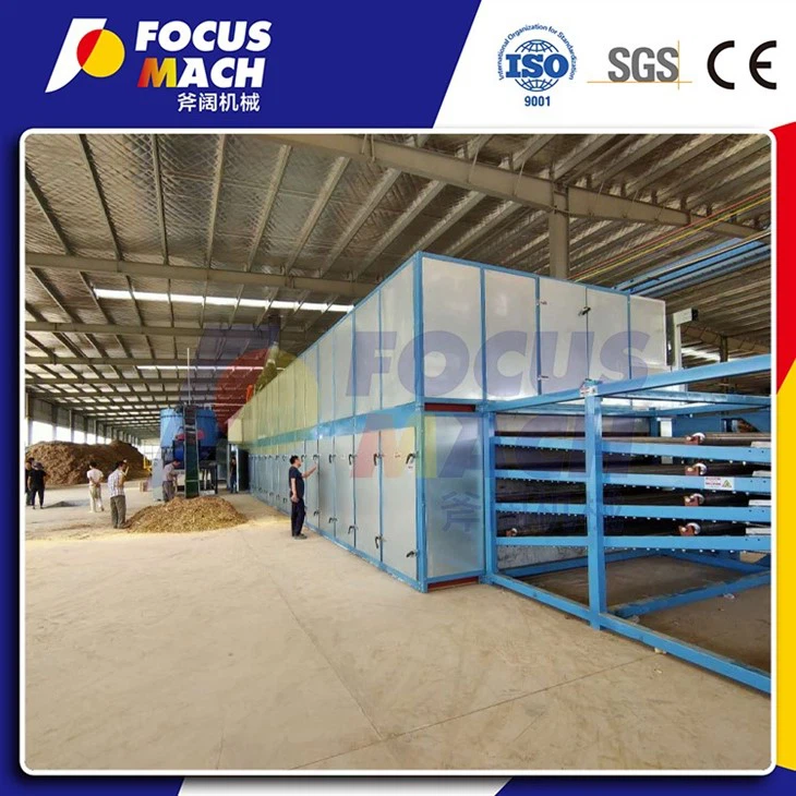 38M 4 Deck Wood Veneer Dryer Machine