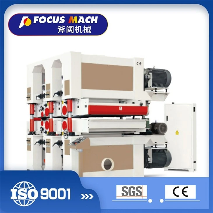 Plywood Wood Brush Heavy Wide Belt Sanding Machine