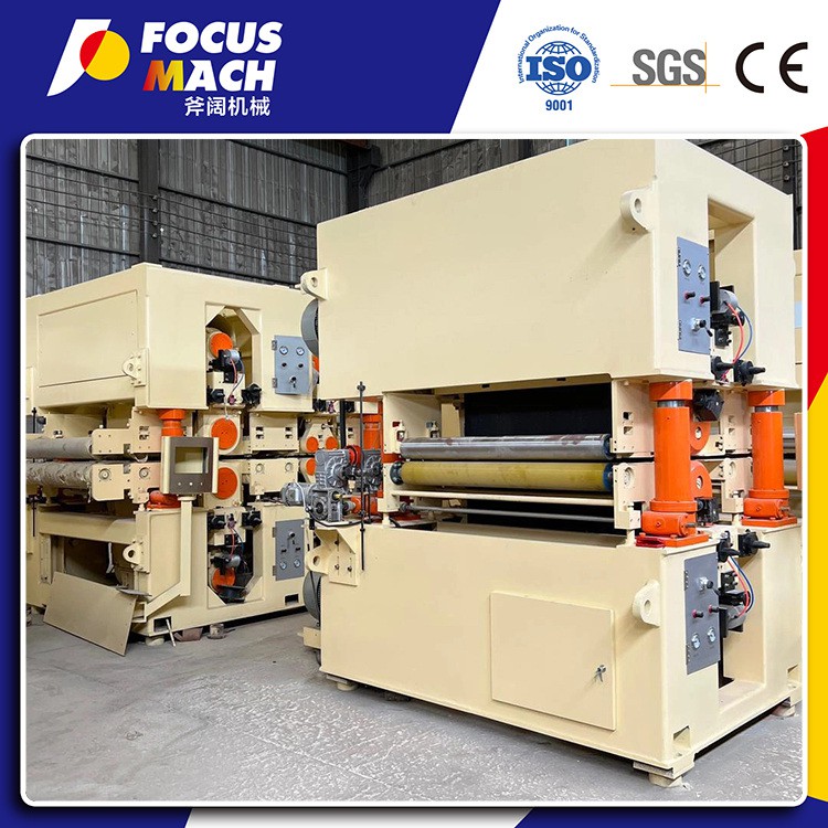 SINGLE SIDE TWO HEADS SANDING MACHINE 1 SINGLE SIDE TWO HEADS SANDING MACHINE 1